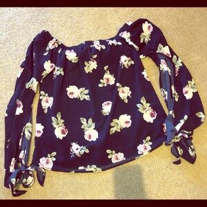 Ultra Flirt Off the Shoulders Blouse